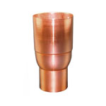 3" to 2-1/4" Copper Downspout Reducer