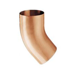 40° Copper 4" Elbows