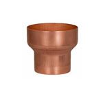 4" to 3" Copper Downspout Reducer