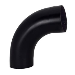 Downspout 85° Elbow for Painted Half-Round Gutters-3.1”