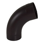 Downspout 72° Elbow for Painted Half-Round Gutters-4”