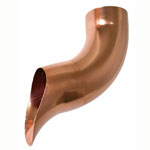 4" French Water Spout Ground Elbows