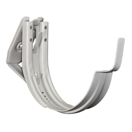 Half-Round Adjustable Painted Steel Gutter Hangers - 5"