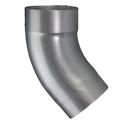 3" x 40° Lead Coated Copper Downspout Elbow