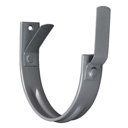 Half-Round Painted Steel Fascia Mount Gutter Hangers - 5"