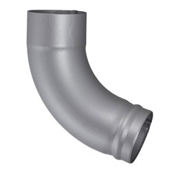 Downspout Ground Elbow for Painted Half-Round Gutters-4”