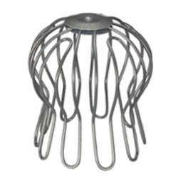 Wire Downspout Strainer for Painted Half-Round Gutters-3.1”