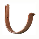 5" Nose Style Copper Gutter Hangers - Fascia Mount