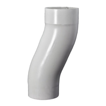 Round Downspout Offsets for Painted Half-Round Gutters-3.1"