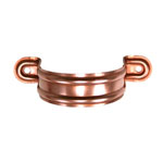 2-1/4" Plain Copper Downspout Bracket