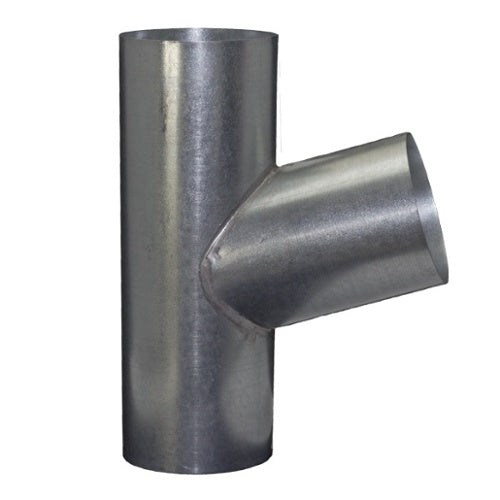 3.1" Galvanized Downspout Y-Connector