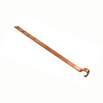 Copper Gutter Strap for Copper Half-Round Gutter Systems