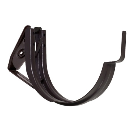 Half-Round Adjustable Painted Steel Gutter Hangers - 6
