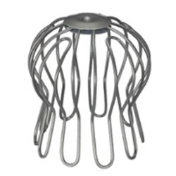 Wire Strainer for Rain Gutter System Natural Gray